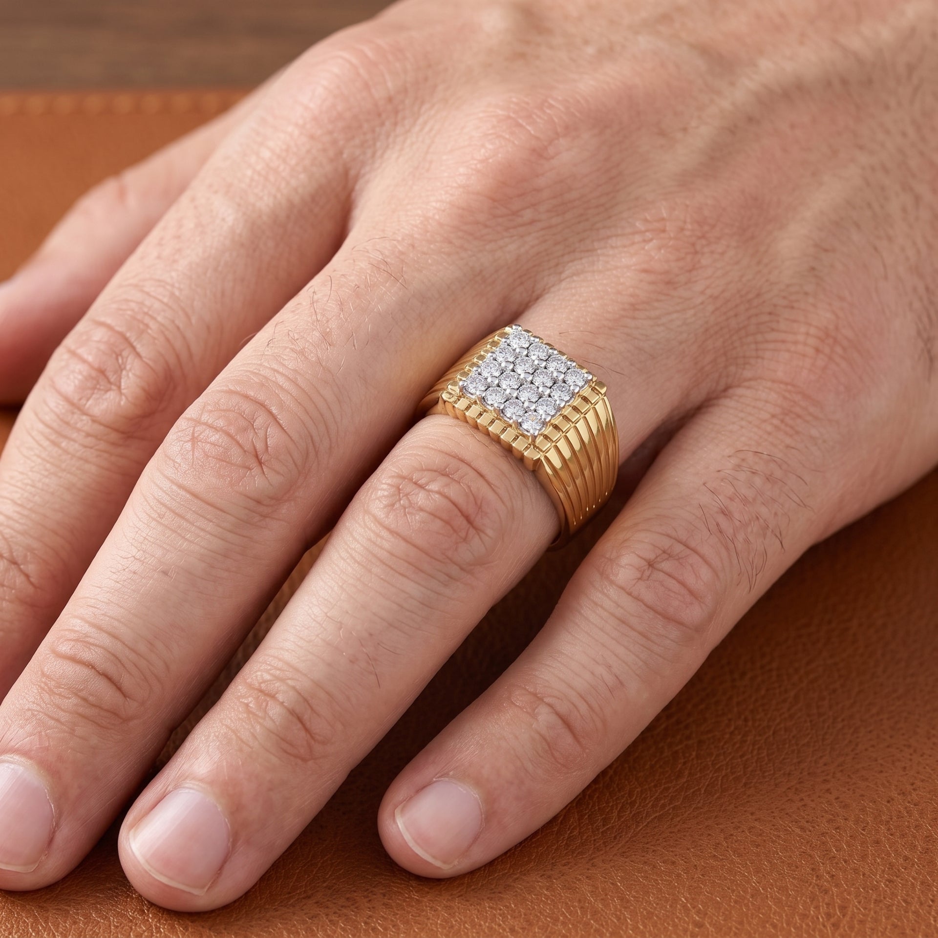 Royal Pave Lab Grown Diamond Ring