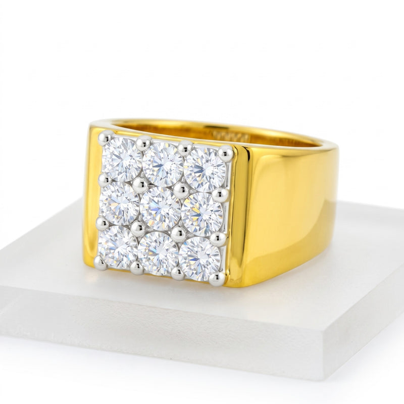 Golden Matrix Lab Grown Diamond Ring