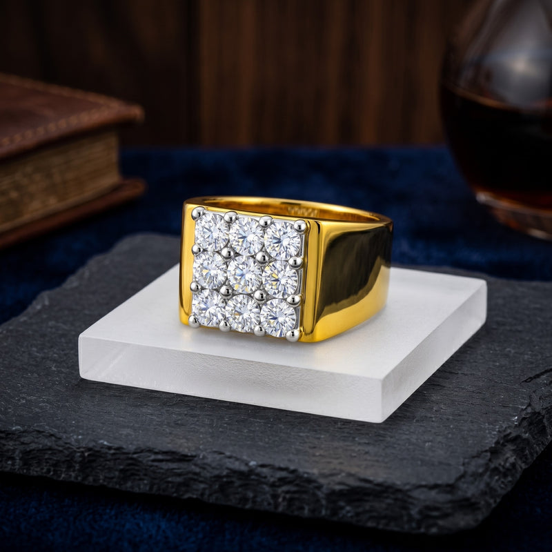 Golden Matrix Lab Grown Diamond Ring