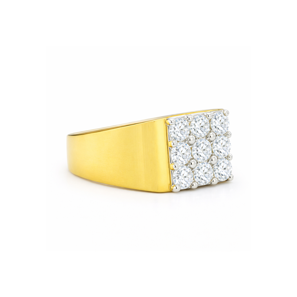 Golden Matrix Lab Grown Diamond Ring
