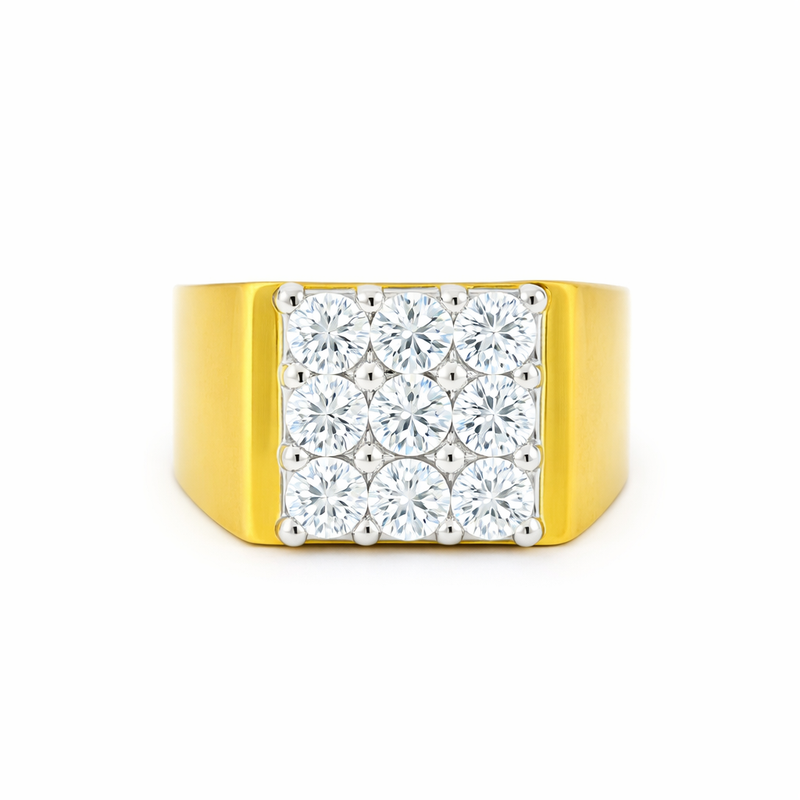 Golden Matrix Lab Grown Diamond Ring