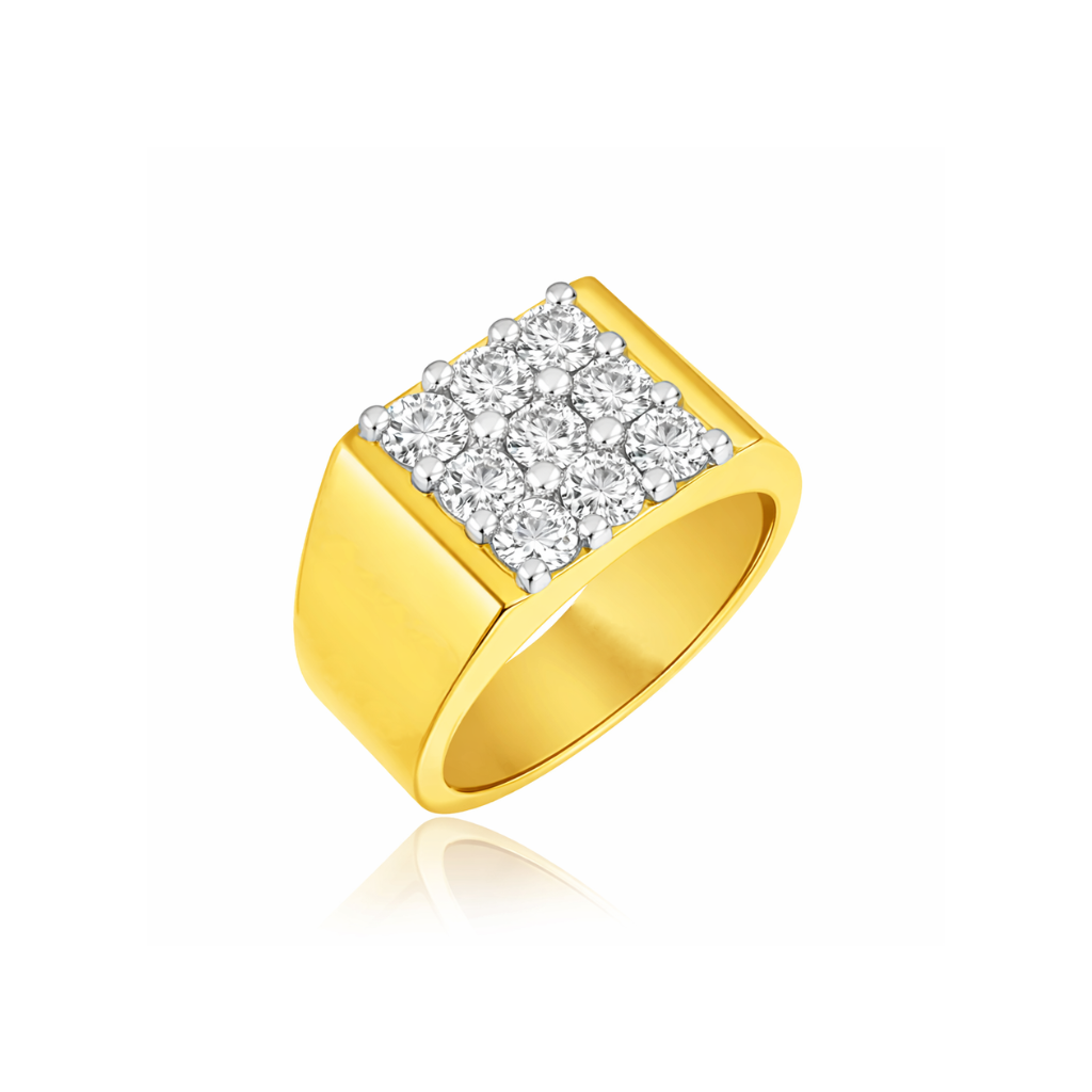 Golden Matrix Lab Grown Diamond Ring