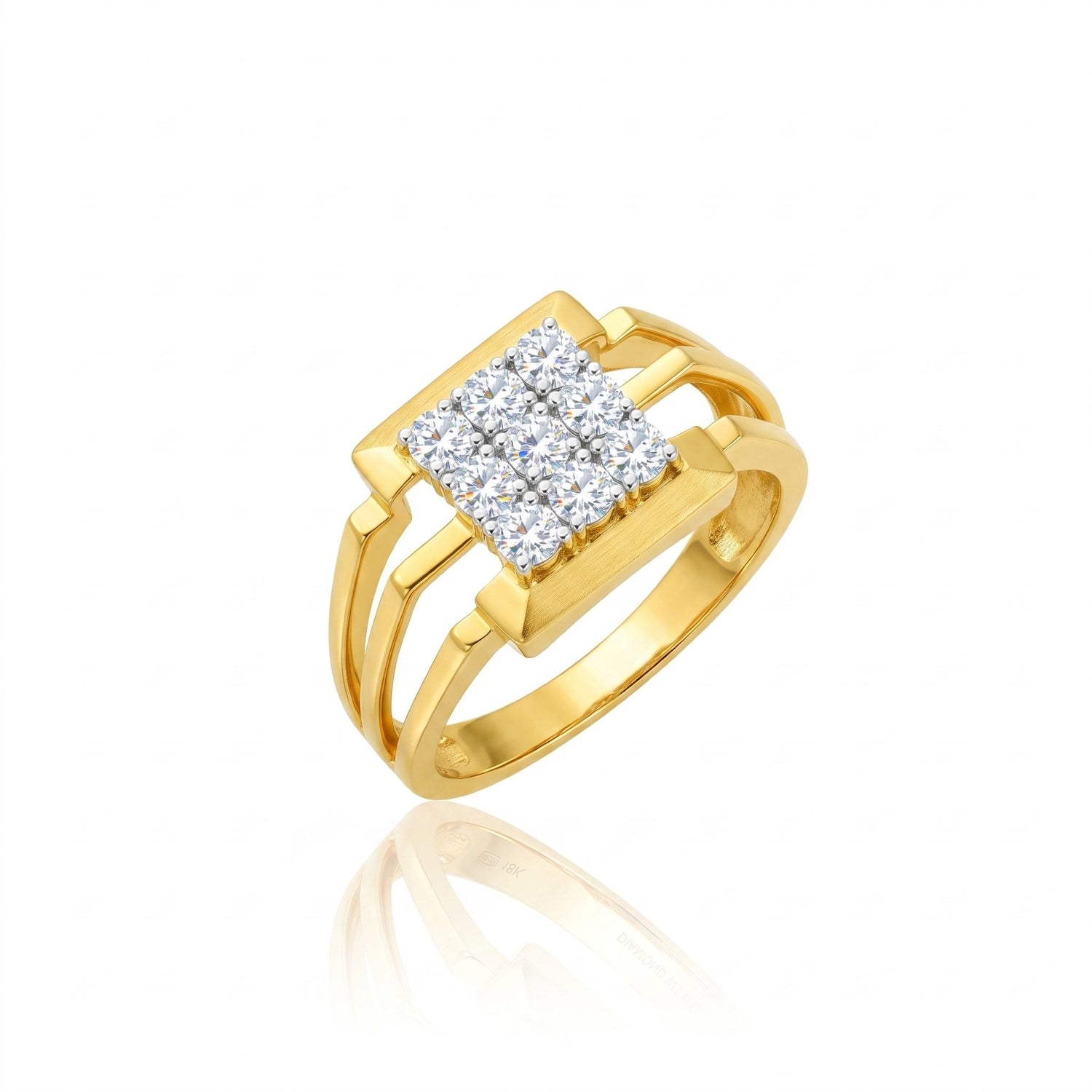 Modern Heritage Lab Grown Diamond Ring
