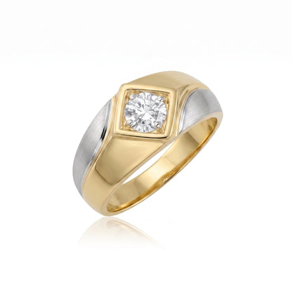 Golden Core Lab Grown Diamond Ring