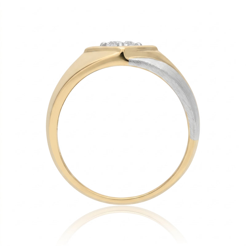 Golden Core Lab Grown Diamond Ring