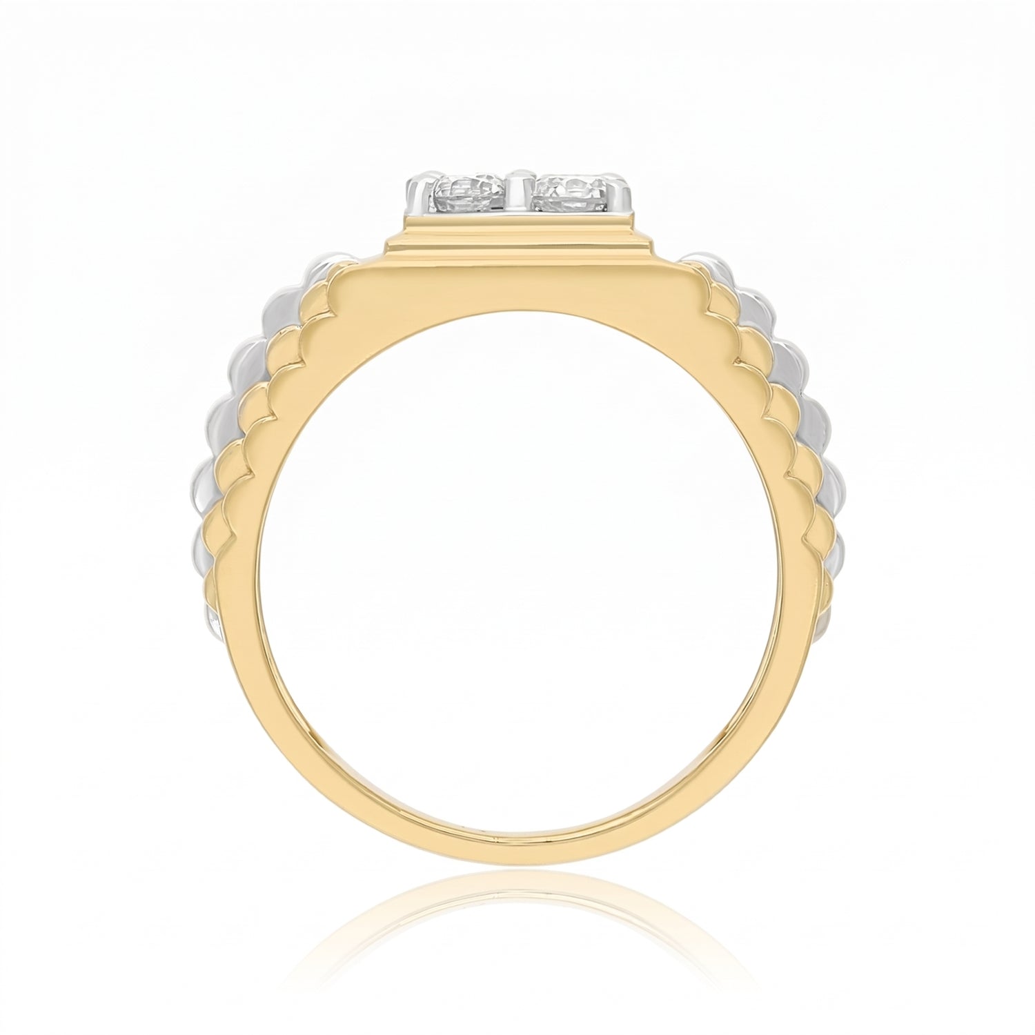 Golden Frost Lab Grown Diamond Ring