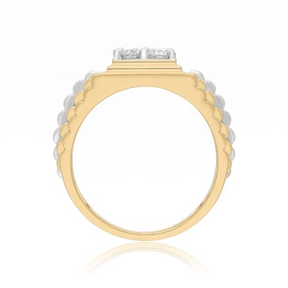 Golden Frost Lab Grown Diamond Ring