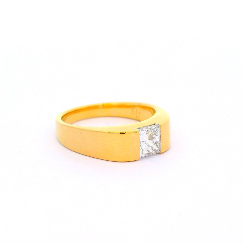 Sterling Sentinel Solitaire Lab Grown Diamond Ring