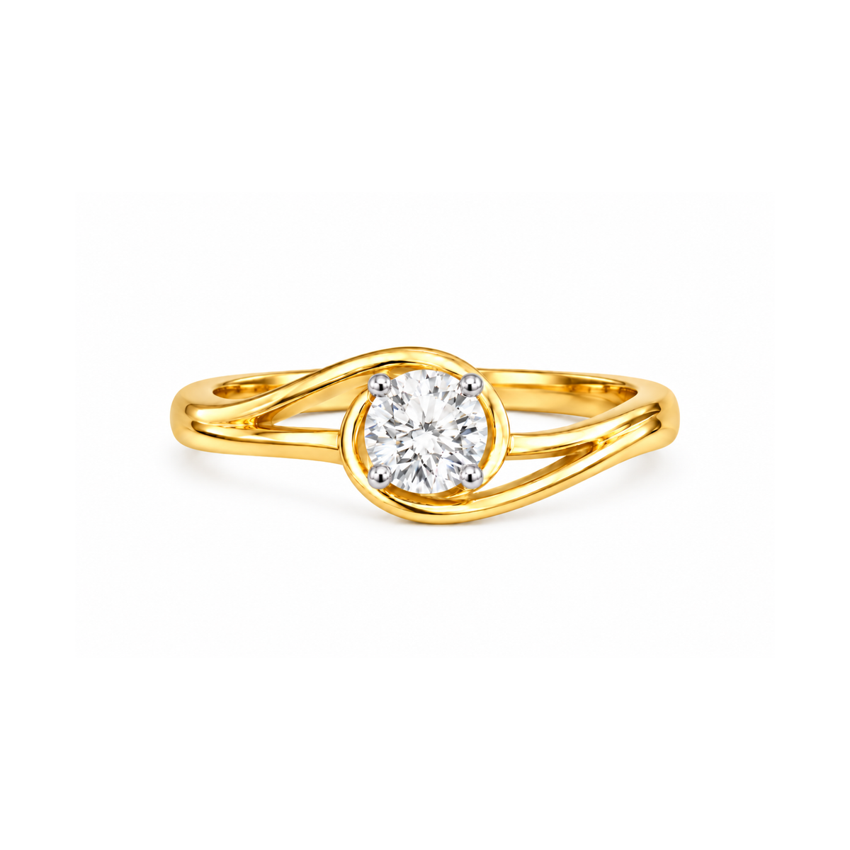 Lumiere Loop Lab Grown Diamond Ring