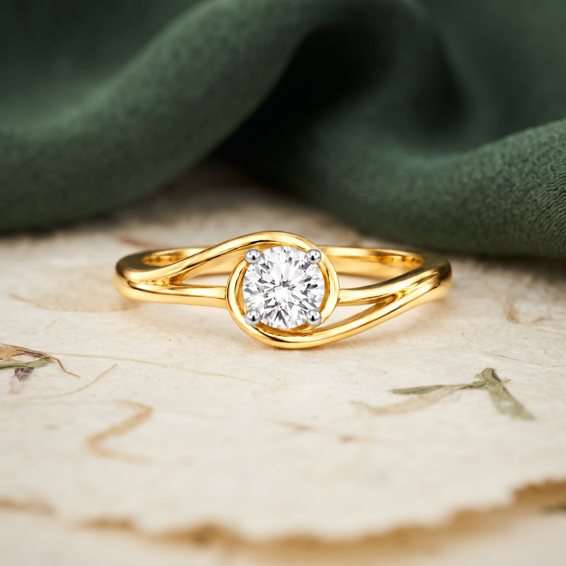 Lumiere Loop Lab Grown Diamond Ring