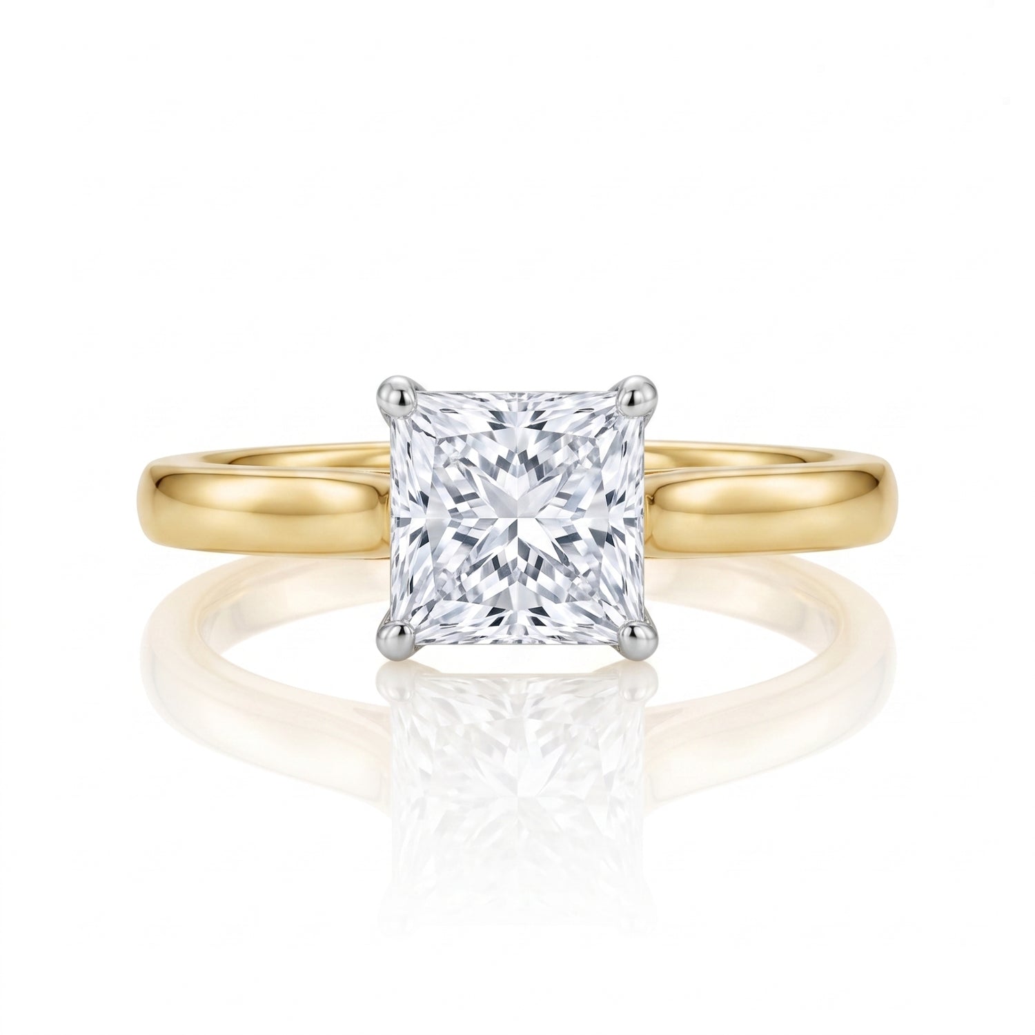 Pinnacle Princess Lab Grown Diamond Ring