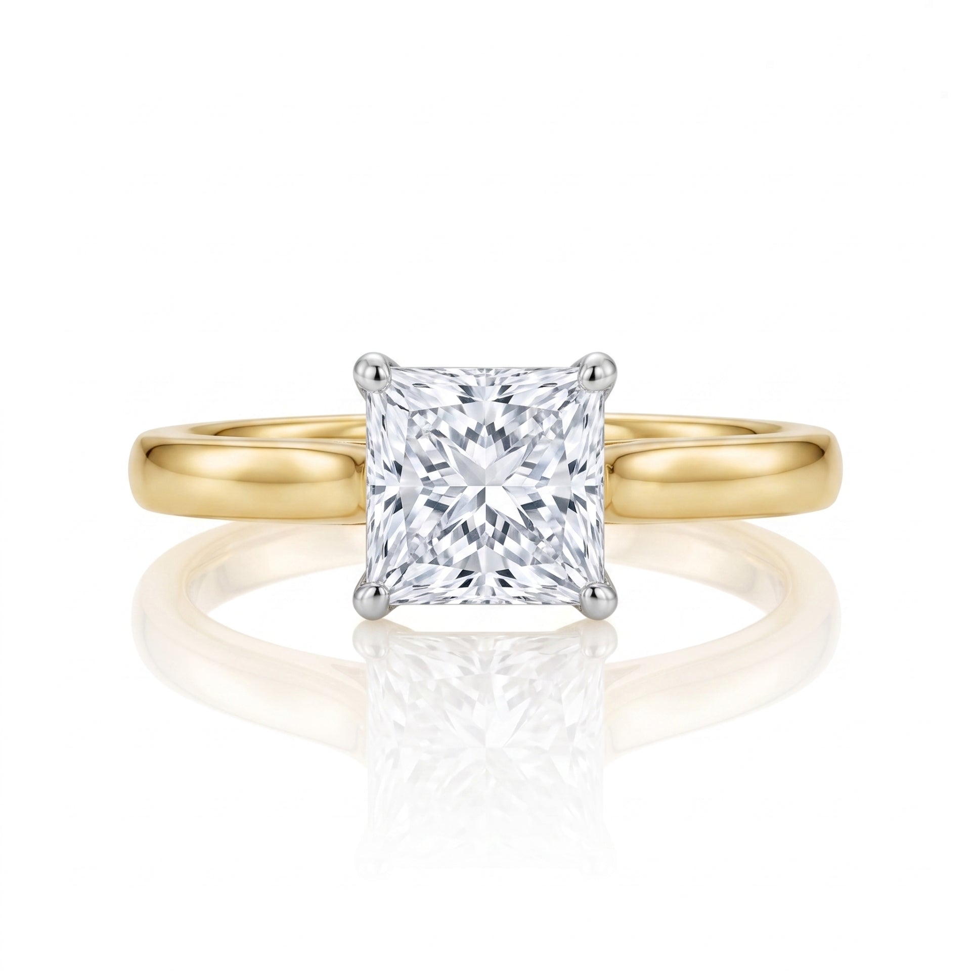 Pinnacle Princess Lab Grown Diamond Ring