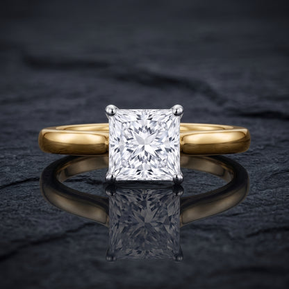 Pinnacle Princess Lab Grown Diamond Ring