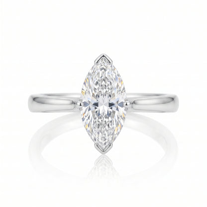 Lumina Spire Lab Grown Diamond Ring