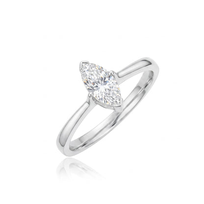 Lumina Spire Lab Grown Diamond Ring
