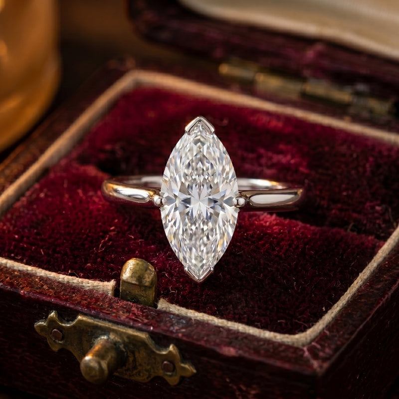 Lumina Spire Lab Grown Diamond Ring