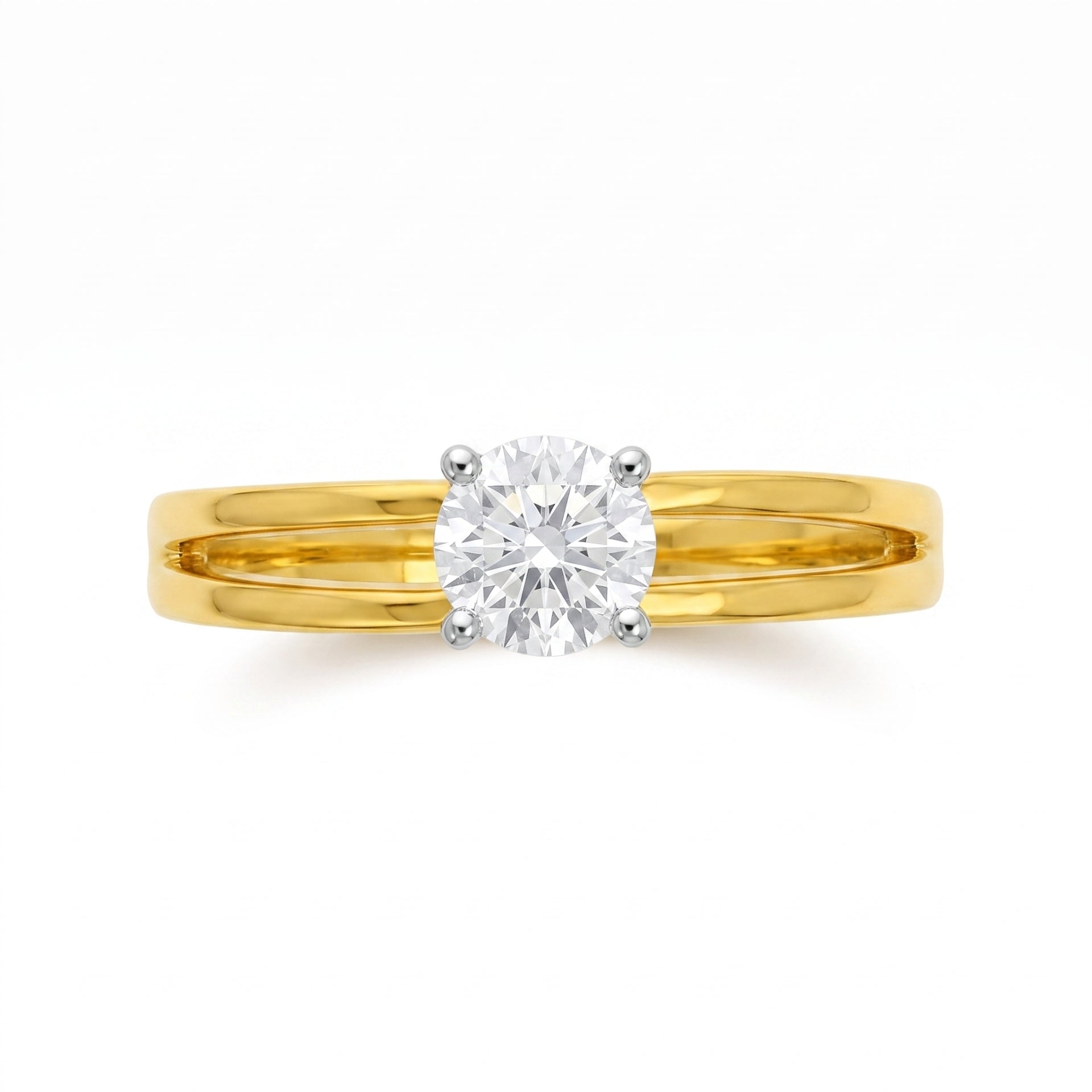 Lumina Divide Lab Grown Diamond Ring