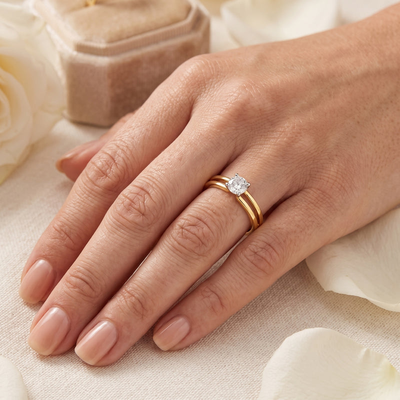Lumina Divide Lab Grown Diamond Ring