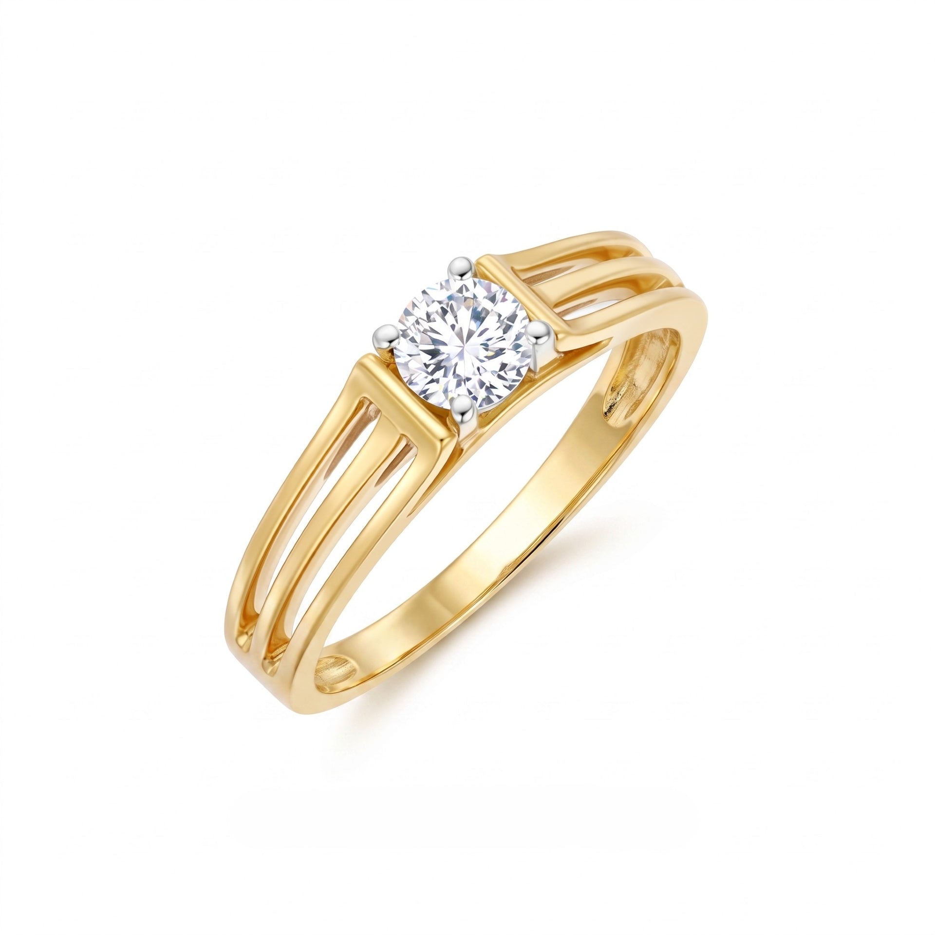 Trinity Path Lab Grown Diamond Ring