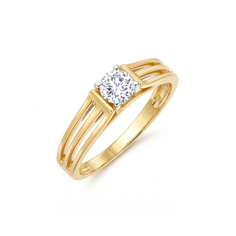 Trinity Path Lab Grown Diamond Ring