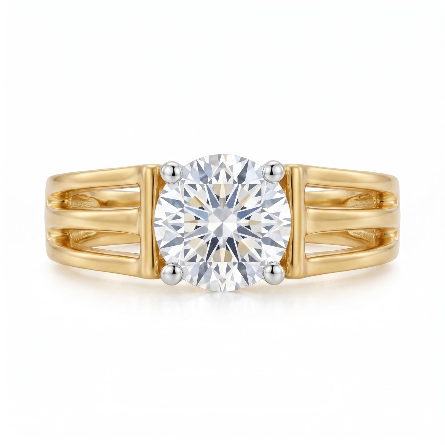 Trinity Path Lab Grown Diamond Ring