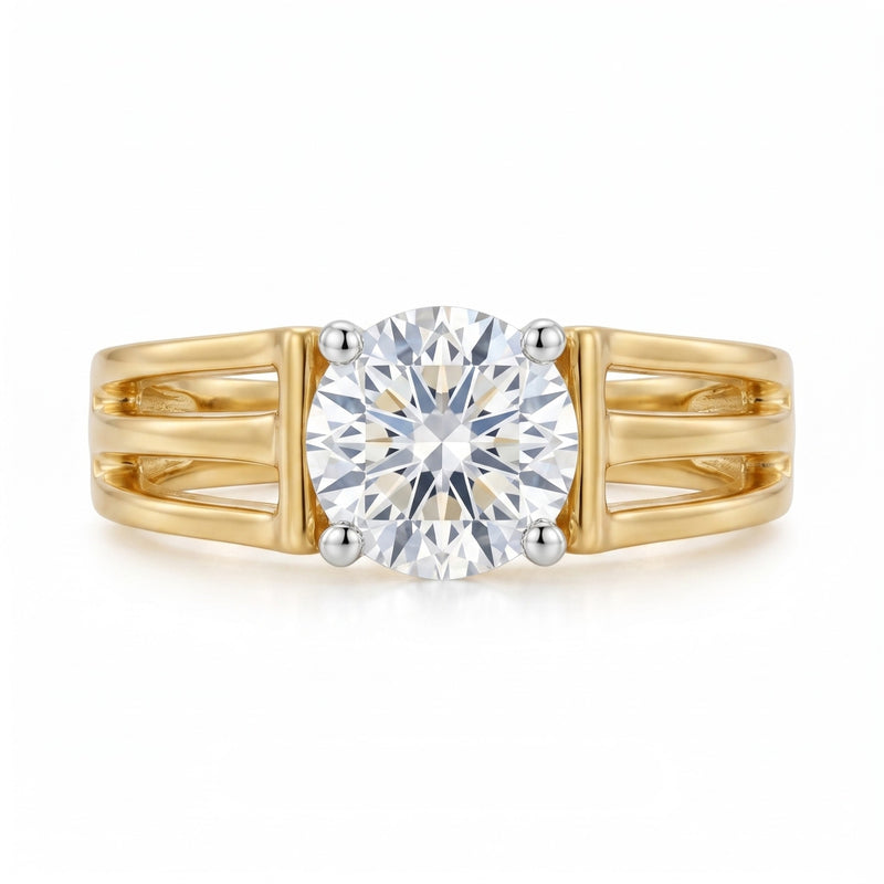 Trinity Path Lab Grown Diamond Ring