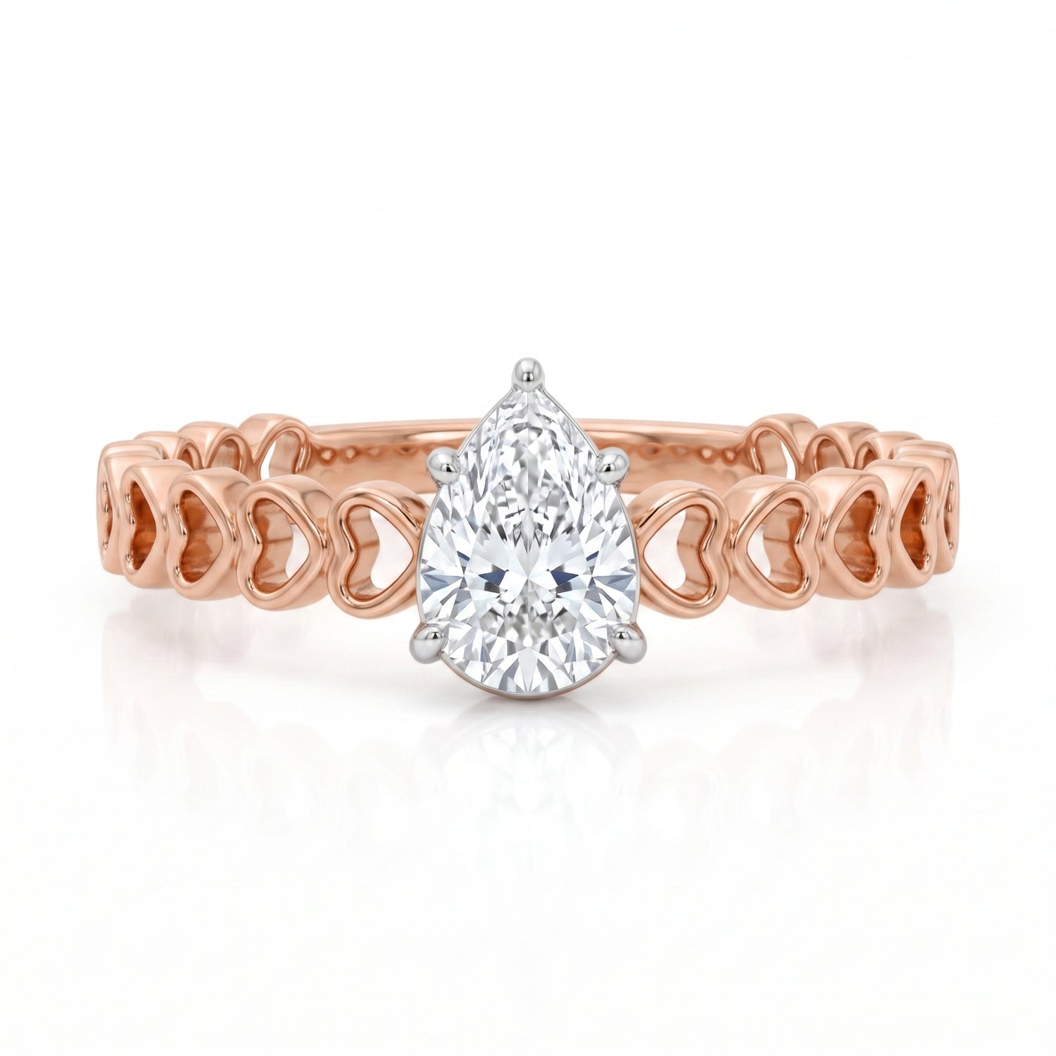 Heritage Heart Lab Grown Diamond Ring
