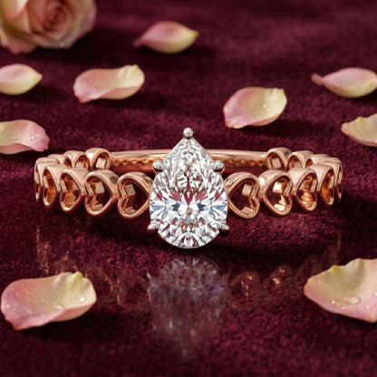 Heritage Heart Lab Grown Diamond Ring