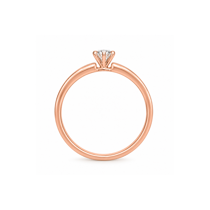 Trinity Knot Heart Lab Grown Diamond Ring