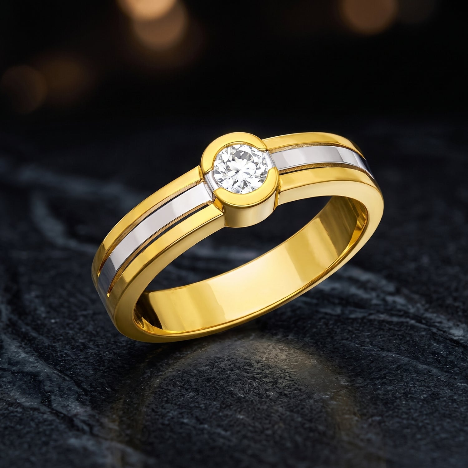 Gents Solstice Lab Grown Diamond Ring
