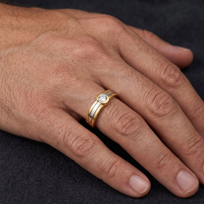 Gents Solstice Lab Grown Diamond Ring