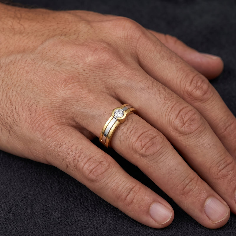 Gents Solstice Lab Grown Diamond Ring