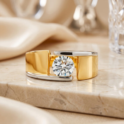 Emperor Edge Lab Grown Diamond Ring
