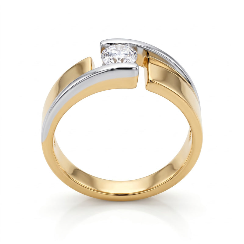 Emperor Edge Lab Grown Diamond Ring