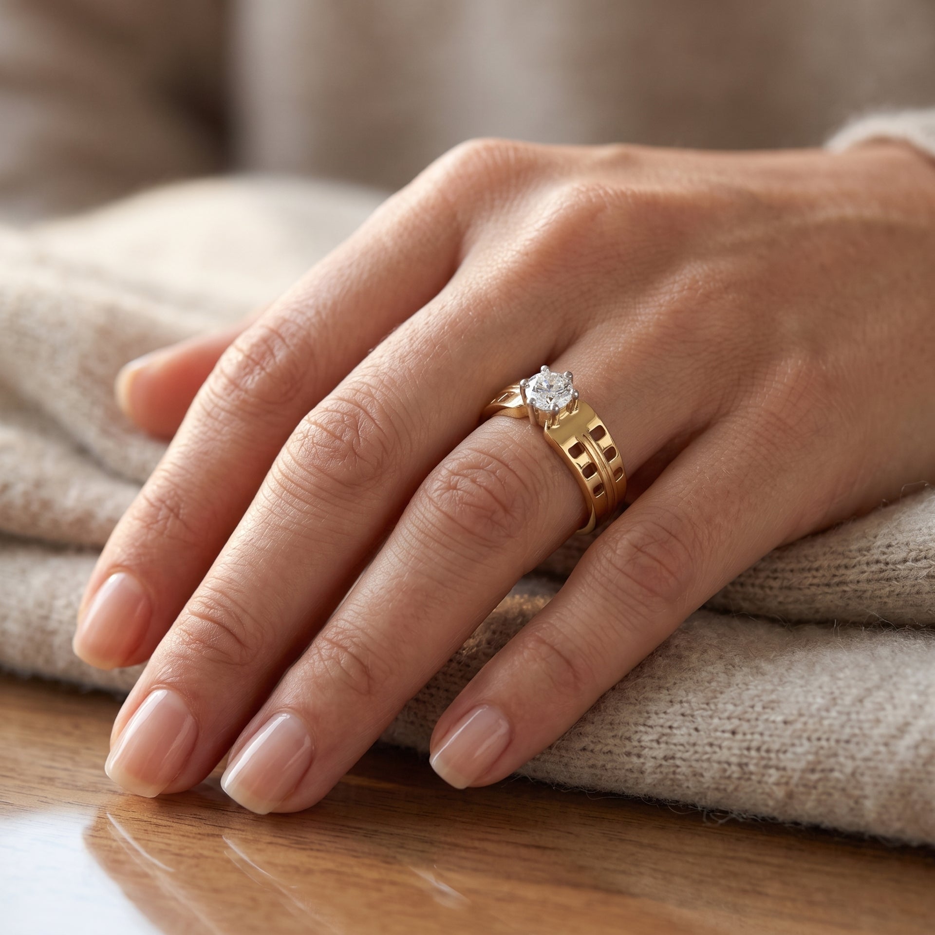 Glissade Lab Grown Diamond Ring