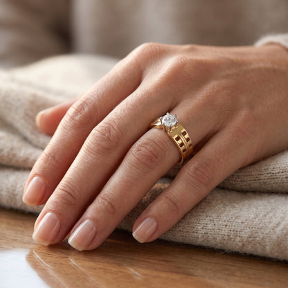 Glissade Lab Grown Diamond Ring