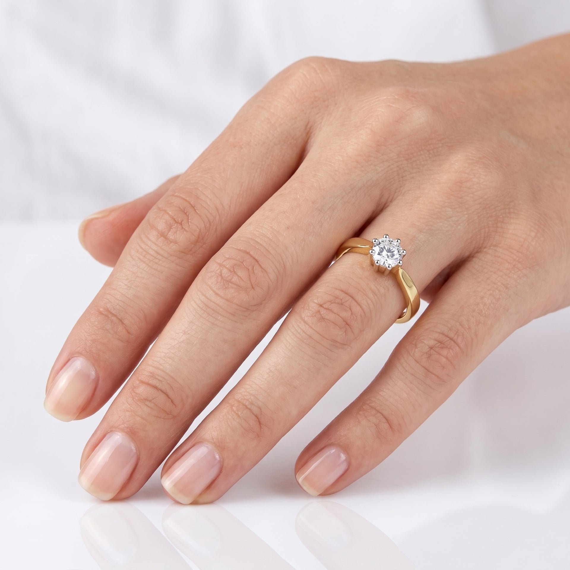 Luminous Pinnacle Lab Grown Diamond Ring