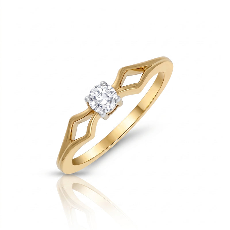 Parallel Signet Lab Grown Diamond Ring