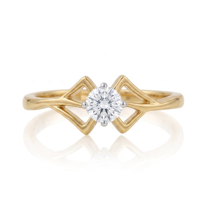 Sculptor’s Loop Lab Grown Diamond Ring