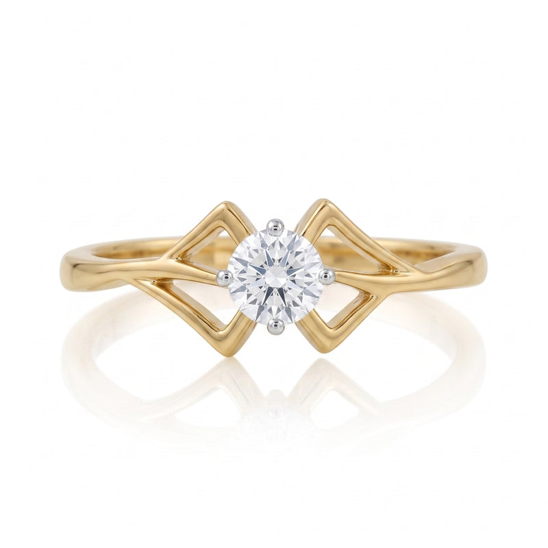 Sculptor’s Loop Lab Grown Diamond Ring