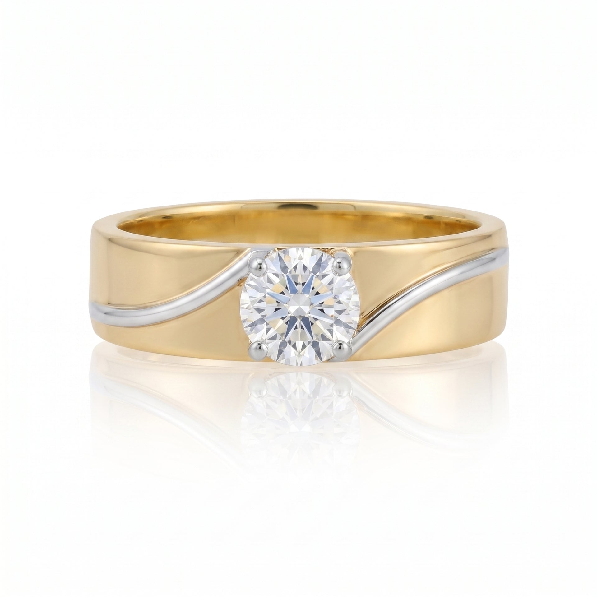 Men’s Executive Glide Lab Grown Diamond Ring