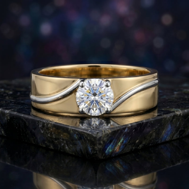 Men’s Executive Glide Lab Grown Diamond Ring