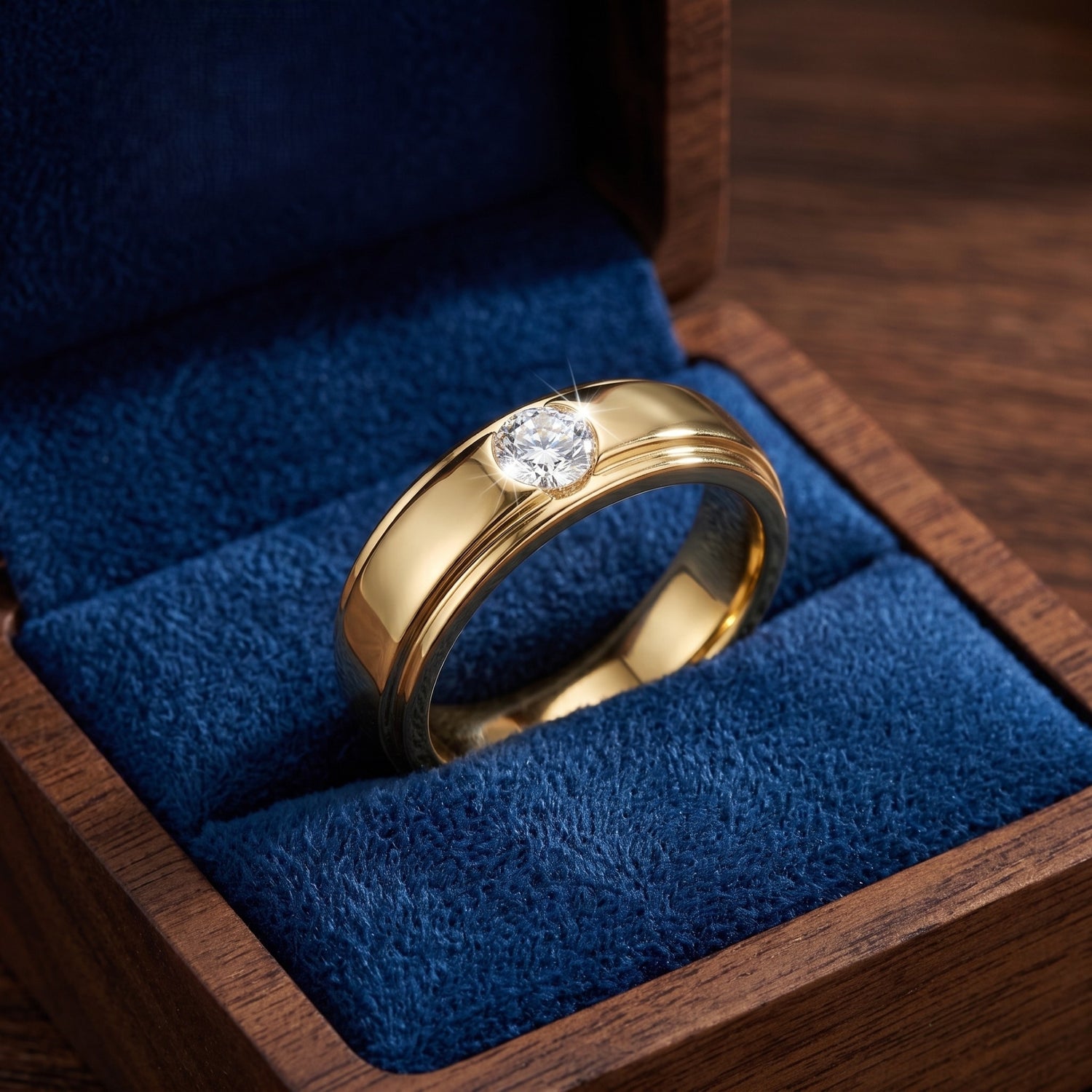 Essential Men’s Lab Grown Diamond Ring