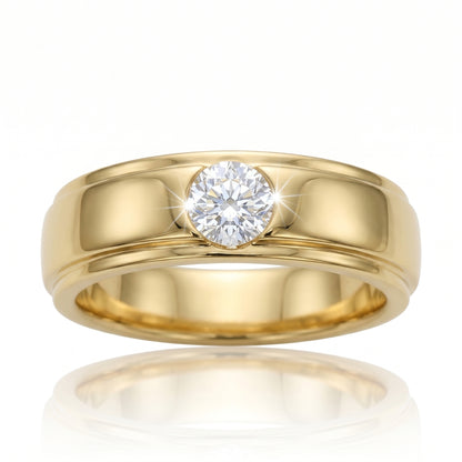 Essential Men’s Lab Grown Diamond Ring