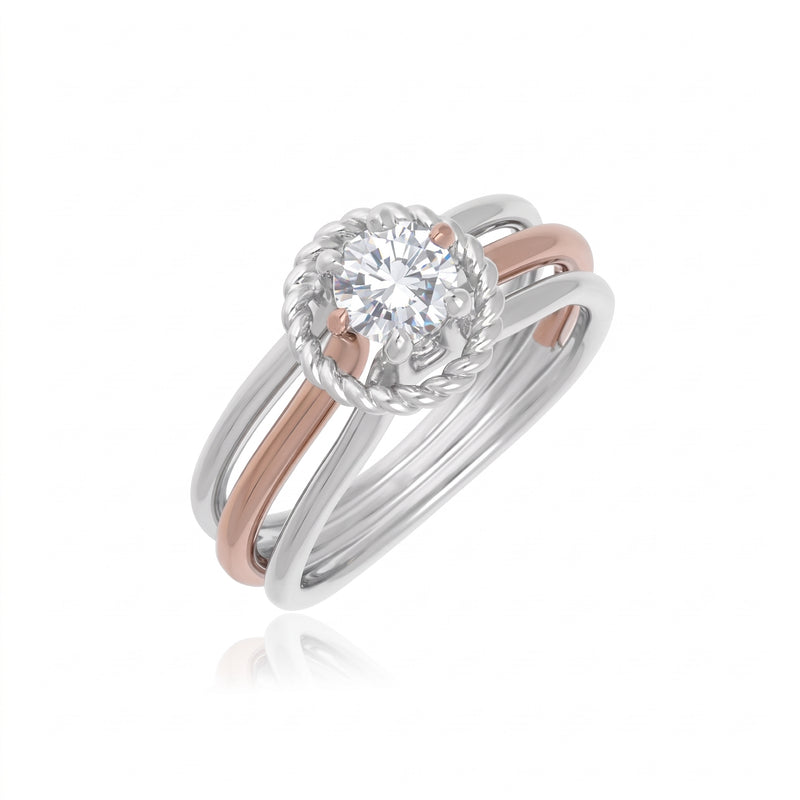 Nexus Loop Lab Grown Diamond Ring