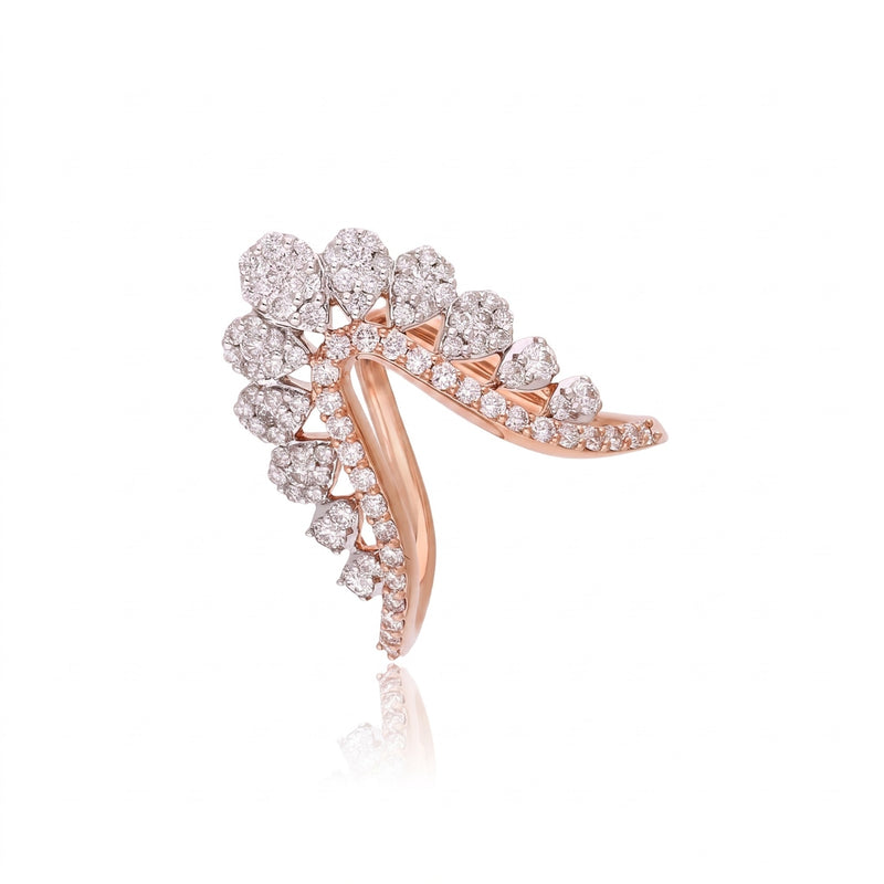 Phoenix Wing Lab Grown Diamond Ring