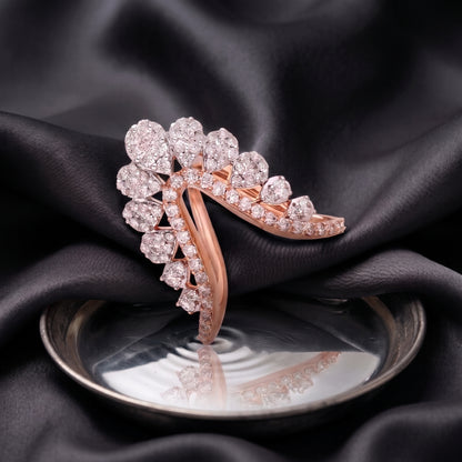 Phoenix Wing Lab Grown Diamond Ring