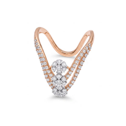 Radiant Garland Lab Grown Diamond Ring