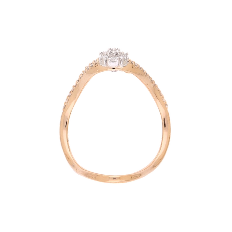 Radiant Garland Lab Grown Diamond Ring