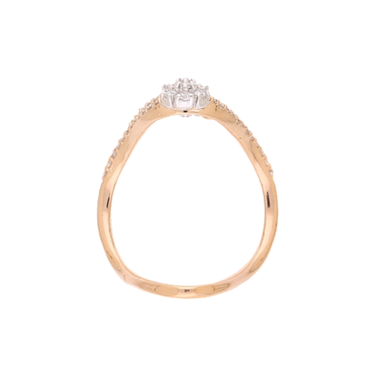 Radiant Garland Lab Grown Diamond Ring